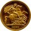 UK 1 Sovereign (Elizabeth II - Pattern) KM# Pn136 1953 B.P. coin reverse