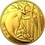Australia 10 Dollars (Elizabeth II 6th Portrait Kangaroo) AS 1/10 OZ .9999 AU coin reverse
