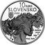 Slovakia 10 Euro (Janko Kral - 200th birth anniversary) 2022 10 EURO SLOVENSKO BR MK. coin obverse