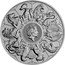 UK 10 Pounds (Elizabeth II The Queen's Beast Completer) THE QUEEN'S BEASTS 10 OZ FINE SILVER 999.9 2022 JC coin reverse