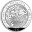 UK 10 Pounds The Britannia 2022 2022 5 OZ 999 BRITANNIA FINE SILVER 2022 coin reverse