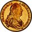 Belgium 10 Souverain Franz I Maria Theresia pattern 1751  KM# Pn2 FRANC D G R I S A GE IER R LO B M H D coin obverse