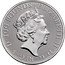 UK 100 Pounds Elizabeth II The Queen's Beast Completer 2022  Bullion ELIZABETH II D G REG F D 100 POUNDS J.C coin obverse