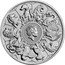 UK 100 Pounds Elizabeth II The Queen's Beast Completer 2022  Bullion THE QUEEN'S BEASTS 1 OZ FINE PLATINUM 999.5 2022 JC coin reverse