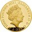 UK 1000 Pounds (Elizabeth II Gothic Crown Quartered Arms) ELIZABETH II D G REG F D 1000 POUNDS 2021 J.C coin obverse