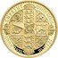 UK 1000 Pounds (Elizabeth II Gothic Crown Quartered Arms) TUEATUR UNITA DEUS W W HONI SOIT QUI MAL Y PENSE ANNO DOM MMXXI coin reverse