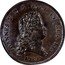 Portugal 16 Escudos Joao V Pattern 1731  KM# PnA17 JOANNES V D G PORT ET ALG REX 1742 coin obverse
