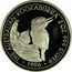 Australia 2 Dollars Kookaburra 1996 Proof KM# 319a THE AUSTRALIAN KOOKABURRA 2 OZ. 999 SILVER 1996 coin reverse
