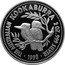 Australia 2 Dollars Kookaburras 1993 Proof KM# 230b THE AUSTRALIAN KOOKABURRA 2 OZ. 999 SILVER 1993 coin reverse