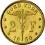 Belgium 2 Francs (Albert I - Pattern) GOED VOOR 2 F 1930 coin reverse