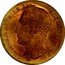 Belgium 2 Francs Pattern -Leopold I 1834  LEOPOLD PREMIER ROI DES BELGES BRAEMT F. coin obverse