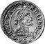 Austria 2 Kreuzer Ferdinand II Graz 1624 KM# 489 FERDI II D G R I S A G H B REX coin obverse
