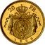 Belgium 20 Francs (Leopold II - Pattern) KM# Pn71 20 FR 1866 coin reverse