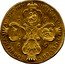 Russia 20 Rubles Elizaveta Pattern 1755 СПБ KM# Pn10 ИМПРСКАЯ РОССІЙС МОН ЦЕНА ДВАТЦАТ РꙊБ 1 7 5 5 coin reverse