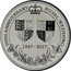Australia 200 Dollars 70th Anniversary Royal Wedding 2017 P ELIZABETH II AUSTRALIA 2 OZ 9995 PT 2017 200 DOLLARS coin reverse