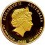 Australia 200 Dollars Baptism of Fire 2015 P Proof ELIZABETH II AUSTRALIA 2OZ 9999 GOLD 2015 200 DOLLARS IRB coin obverse