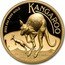 Australia 200 Dollars Kangaroo 2022 P Proof KANGAROO 2022 2 OZ 9999 GOLD coin reverse