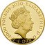UK 2000 Pounds Elizabeth II The Three Graces 2020  Proof ELIZABETH II D G REG F D 2000 POUNDS 2020 J.C coin obverse
