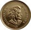 Canada 25 Cents (Elizabeth II - Edmonton Oilers) ELIZABETH II D G REGINA coin obverse