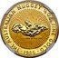 Australia 25 Dollars (Australian Nugget - Reverse Trial) THE AUSTRALIAN NUGGET 1/4 OZ. FINE GOLD GOLDEN EAGLE 1987 coin obverse