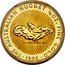 Australia 25 Dollars (Elizabeth II Australian Nugget - Reverse Trial) THE AUSTRALIAN NUGGET 1/4 OZ FINE GOLD GOLDEN EAGLE 1931 1986 coin obverse