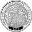 UK 25 Pounds Britannia 2022 BRITANNIA 1/4 OZ 999.5 FINE PLATINUM 2022 DT coin reverse