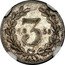 Australia 3 Pence (Hogarth & Erichsen) 18 3 58 coin reverse