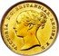 UK 3 Pence Victoria 1st portrait Maundy 1838  Proof VICTORIA D G BRITANNIAR REGINA F D coin obverse