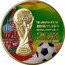 Russia 3 Roubles (Football World Cup in Russia) ЧЕМПИОНАТ МИРА ПО ФУТБОЛУ FIFA 2018 В РОССИИ coin reverse