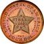 USA 4 Dollars (Stella Pattern) UNITED STATES OF AMERICA E PLURIBUS UNUM ONE STELLA 400 CENTS DEO EST GLORIA FOUR DOL. coin reverse