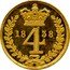 UK 4 Pence (Victoria) 18 4 38 coin reverse