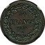 Belgium 40 Francs (Leopold I - Pattern) 40 FRANCS 1834 coin reverse