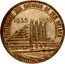 Belgium 40 Francs (Leopold III Brussels Exposition - Pattern Strike) KM# Pn346 CENTENAIRE DES CHEMINS DE FER BELGES 1835 - 1935 coin obverse