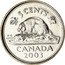 Canada 5 Cents Beaver 2003 5 CENTS CANADA 2003 K G coin reverse