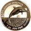 Australia 5 Dollars (Bottlenose Dolphin) BOTTLENOSE DOLPHIN 1OZ 999 FINE SILVER coin reverse