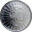 Canada 5 Dollars The Majestic Polar Bear 2022  Bullion with sunburst finish (vivid radial lines) ELIZABETH II D G REGINA 5 DOLLARS coin obverse