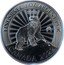 Canada 5 Dollars The Majestic Polar Bear 2022  Bullion with sunburst finish (vivid radial lines) FINE SILVER 1OZ ARGENT PUR 9999 CANADA 2022 coin reverse