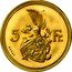 Luxembourg 5 Francs Charlotte Pattern 1929  Proof KM# E34 5 FR ESSAI coin reverse