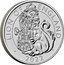 UK 5 Pounds Lion of England 2022 Brilliant Uncirculated (BU) LION OF ENGLAND L D 2022 coin reverse