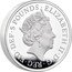 UK 5 Pounds The Britannia 2022 2022 ELIZABETH II D G REG FID DEF 5 POUNDS coin obverse