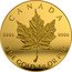 Canada 50 Cents Coin Maple leaf 2021 Proof 9999 9999 CANADA FINE GOLD 1G OR PUR coin reverse