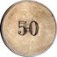 New Zealand 50 Cents (Trial) 50 coin obverse