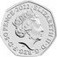UK 50 Pence (Eeyore) ·ELIZABETH II·D·G·REG·F·D·50 PENCE·2022 J.C coin obverse