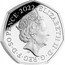 UK 50 Pence Eeyore. Coloured 2022 Proof ELIZABETH II D G REG F D 50 PENCE 2022 J.C coin obverse