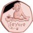 UK 50 Pence Elizabeth II 5th portrait 2022 Proof ©DISNEY EEYORE coin reverse