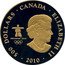 Canada 500 dollars XXI winter Olympic Games Vancouver 2010 2010 Proof 2010 500 DOLLARS CANADA ELIZABETH II VANCOUVER 2010 coin obverse