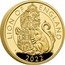 UK 500 Pounds (Elizabeth II Lion of England) · LION OF ENGLAND · DL 2022 coin reverse