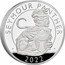 UK 500 Pounds Elizabeth II Seymour Panther 2022  Proof SEYMOUR PANTHER 2022 coin reverse