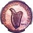 Ireland 6 Pence 6 Pingin 1 Reul Prova 1927  Proof SAORSTAT ÉIREANN PROVA 1927 coin obverse