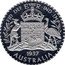 Australia Florin (Edward VIII) FID DEF E VIII R IND IMP 1937 AUSTRALIA coin reverse